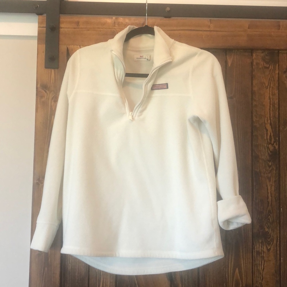Vineyard Vines textured 1/4 zip